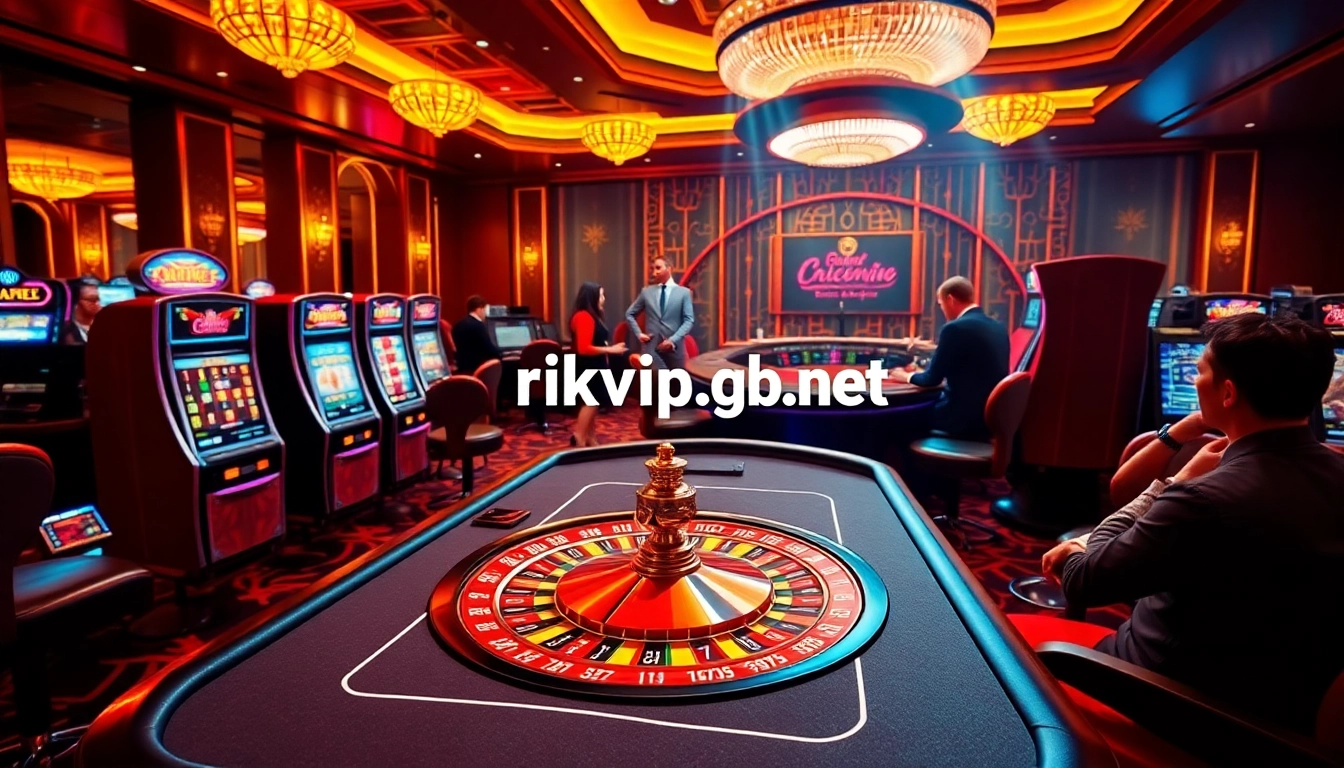 Experience the thrill of online gaming at rikvip.gb.net with stunning casino visuals and engaging gameplay.