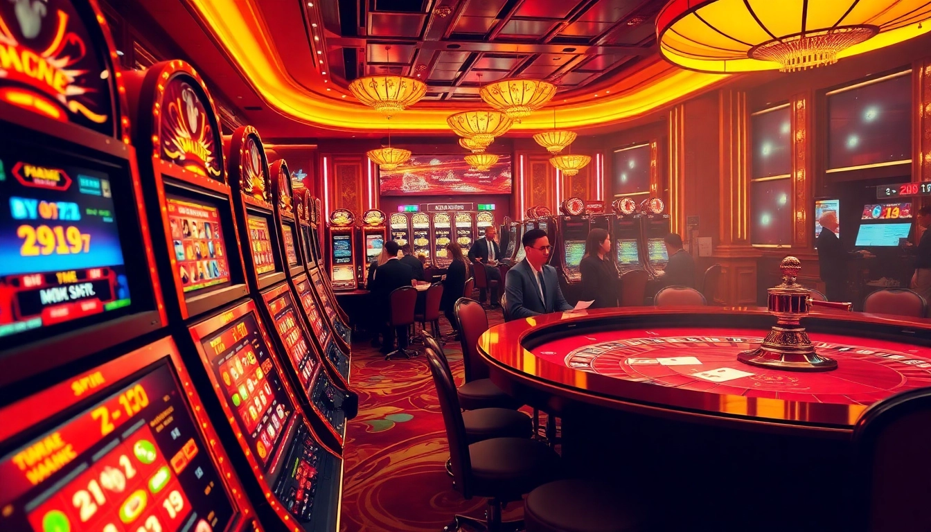 Engage in thrilling gameplay at trang chủ zbet with vibrant slot machines and exciting casino tables.
